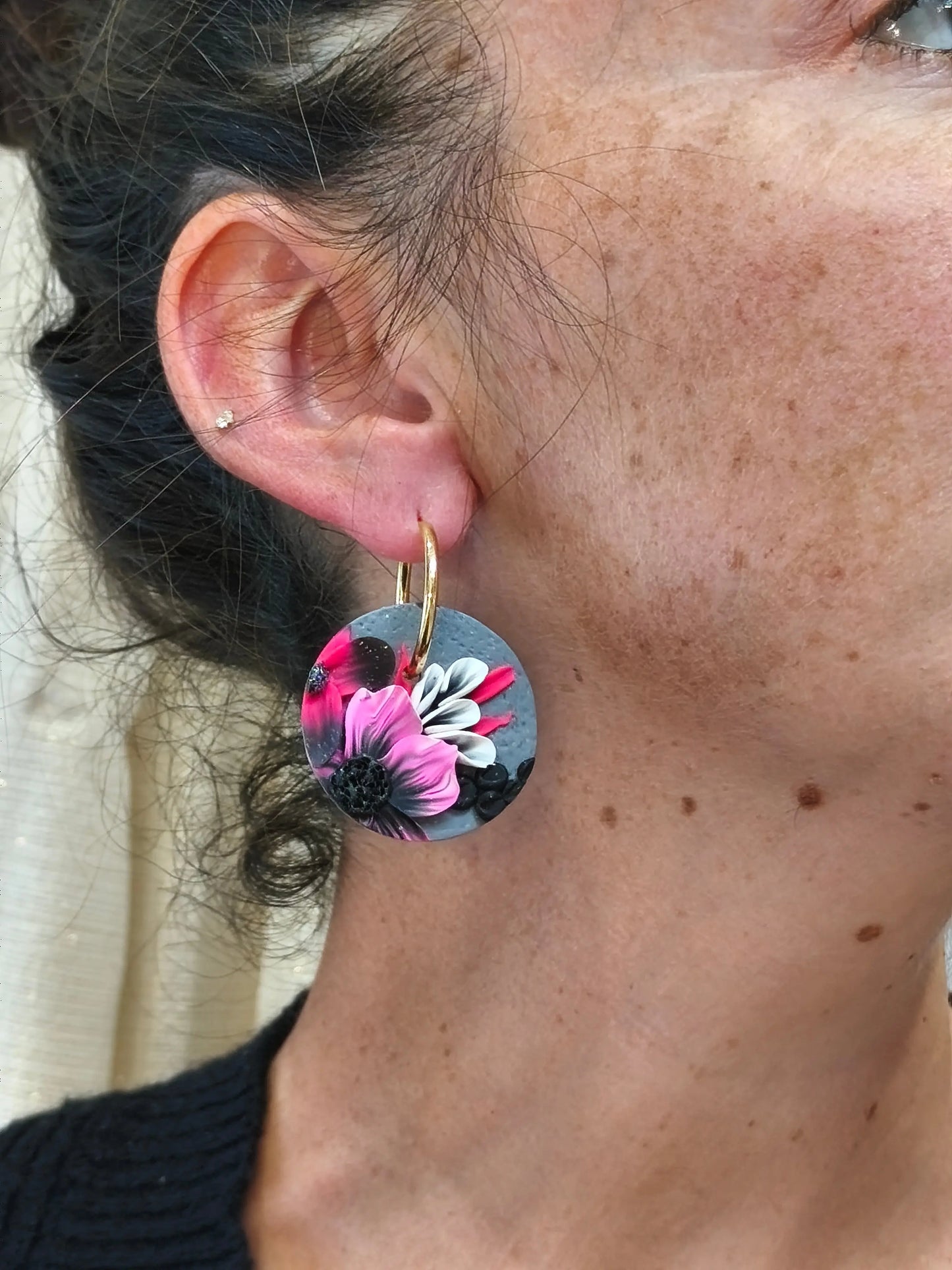 32- créole pétale nocturne Pistil Art