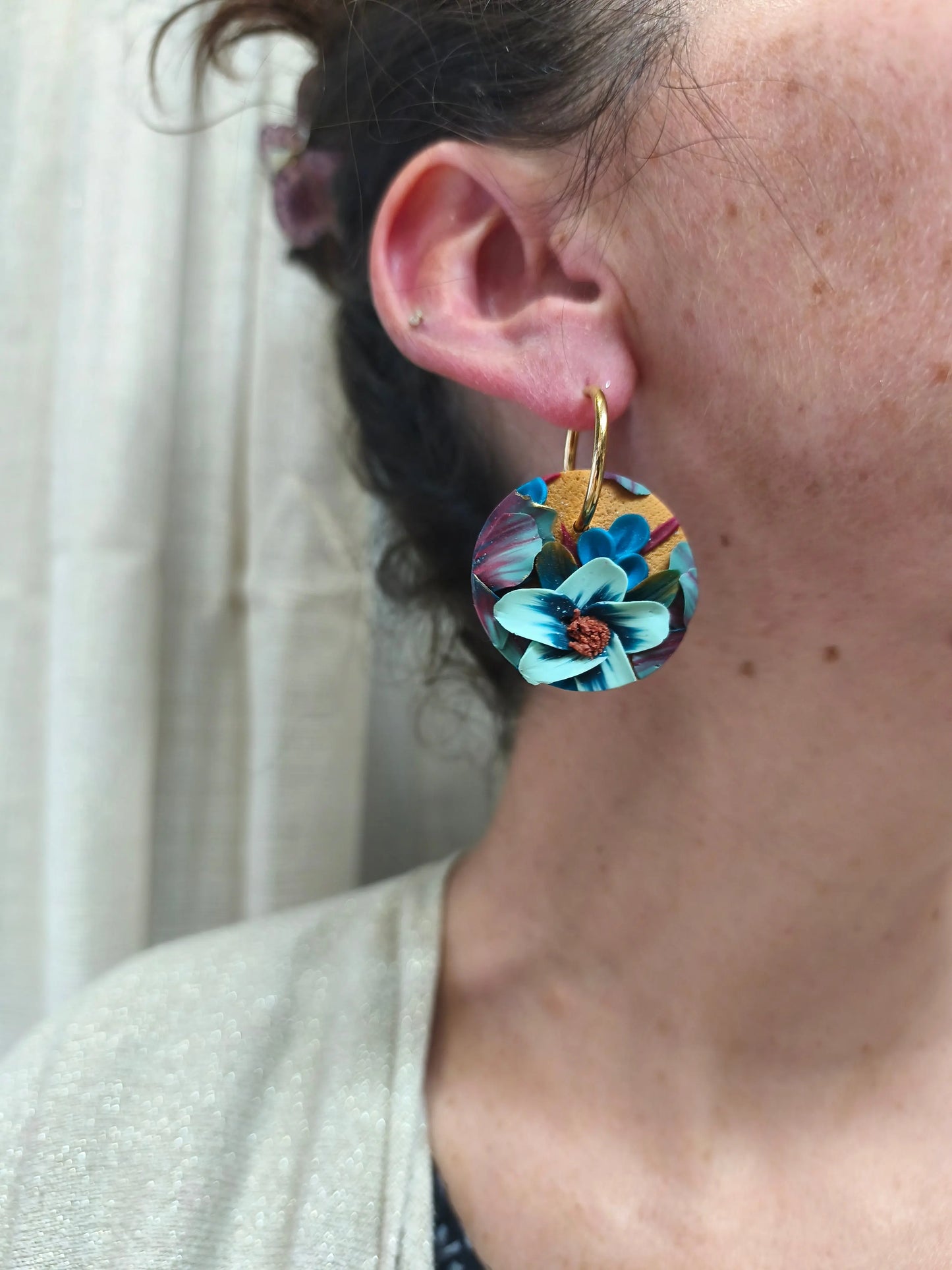 38- Créole jardin fleuri Pistil Art