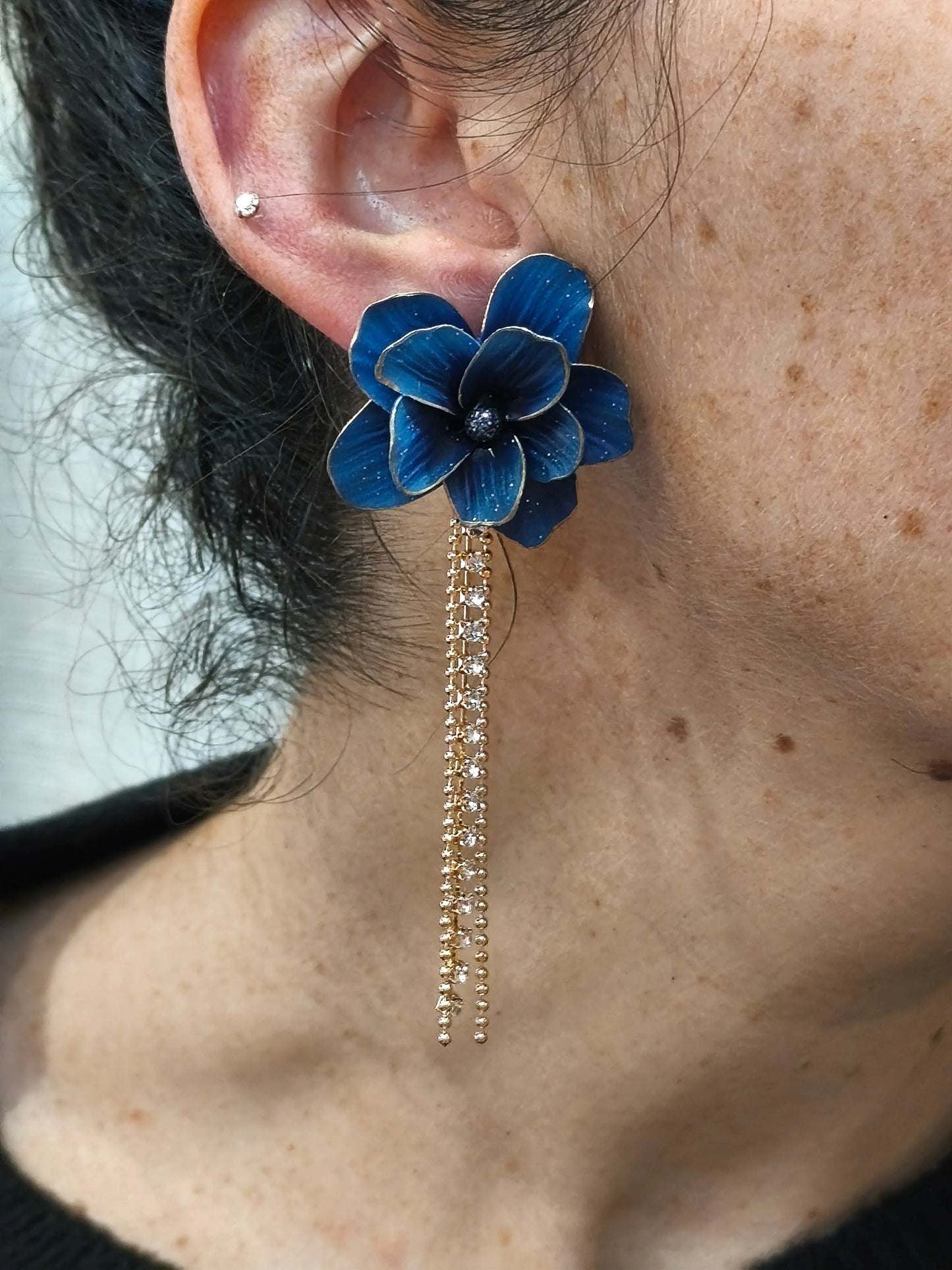 67- Boucles d'oreilles Luce Pistil Art