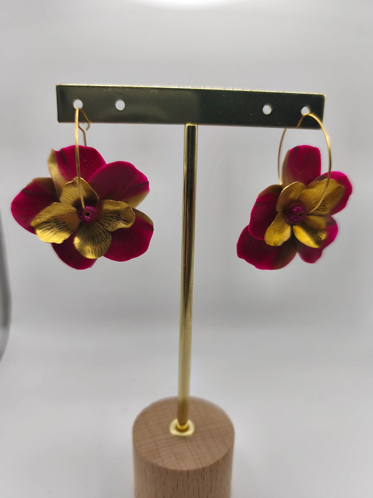 101- boucles d'oreilles Cassie Pistil Art