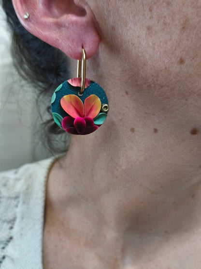 9- créoles jardin fleuri d'automne