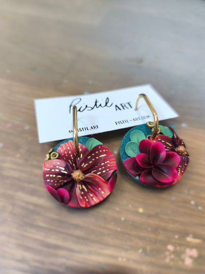 9- créoles jardin fleuri d'automne