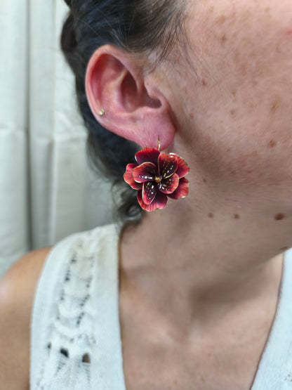 3- dormeuse fleur doré