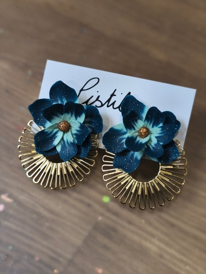 36- bleuenn puce fleur