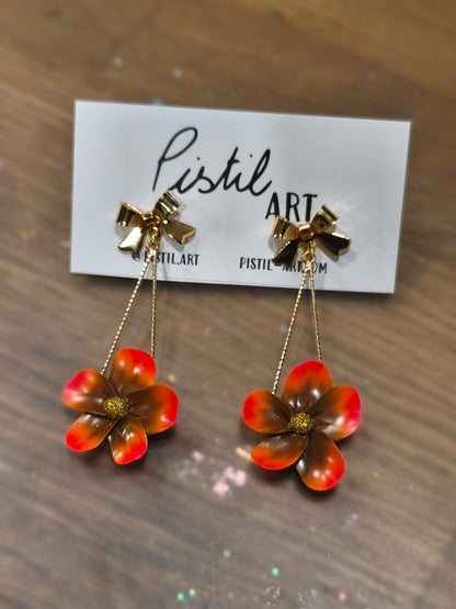 56- Boucles d'oreilles noeud