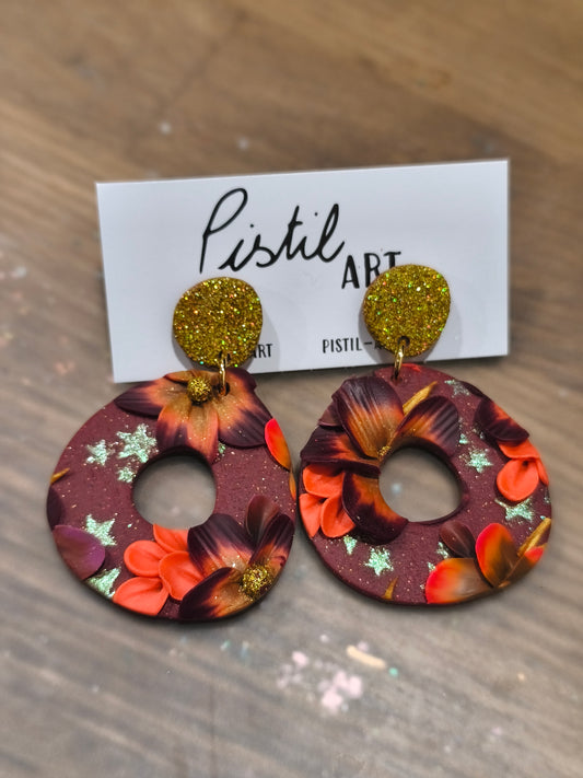 62- crépuscule jardin fleuri