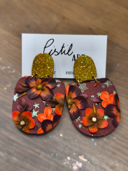 61- crépuscule jardin fleuri