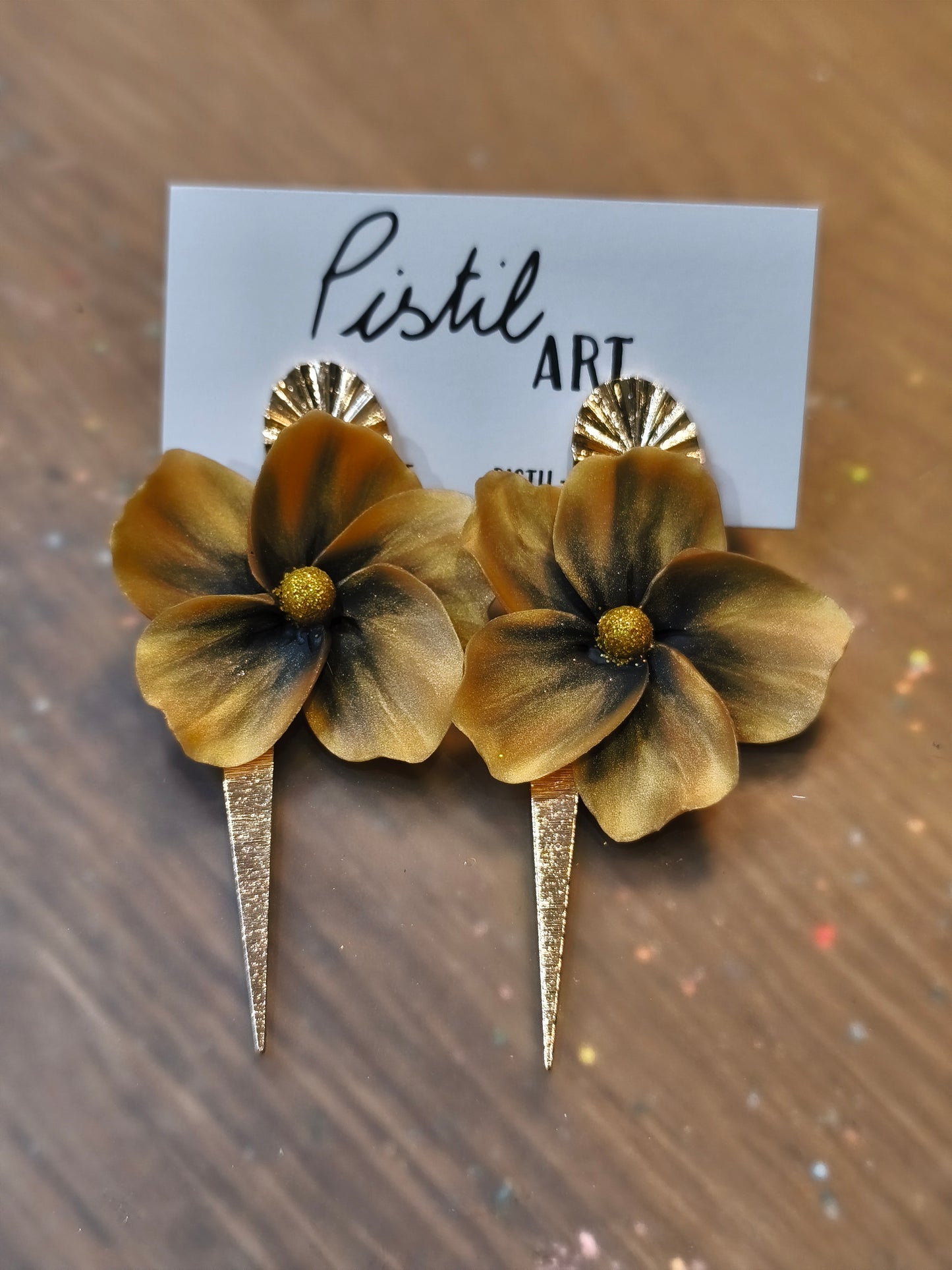 85- nocturne boucles d'oreilles pendante