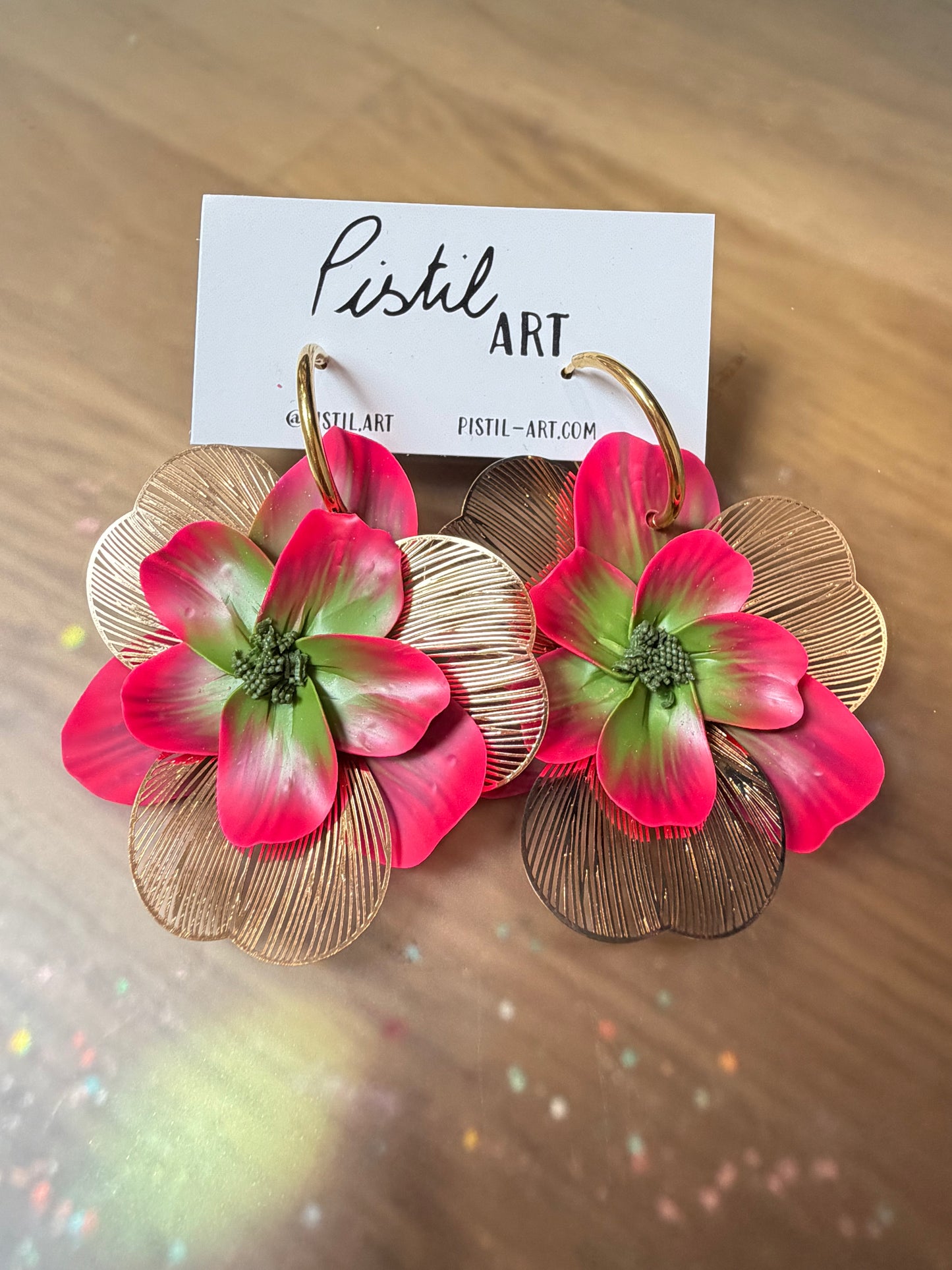 Boucles d'oreilles Colette