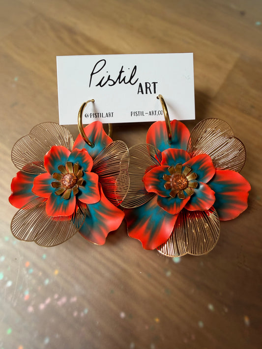 Boucles d'oreilles colette