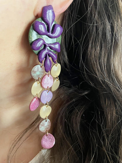 Désir Sensuel – Une harmonie vibrante de couleurs et de mouvement Pistil Art