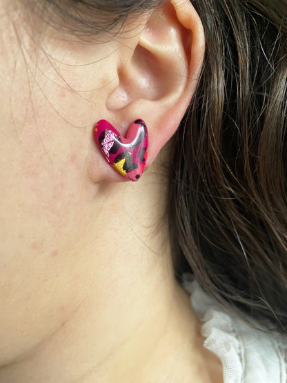 Puces Désir Enflammé – L’éclat du cœur dans une touche féline