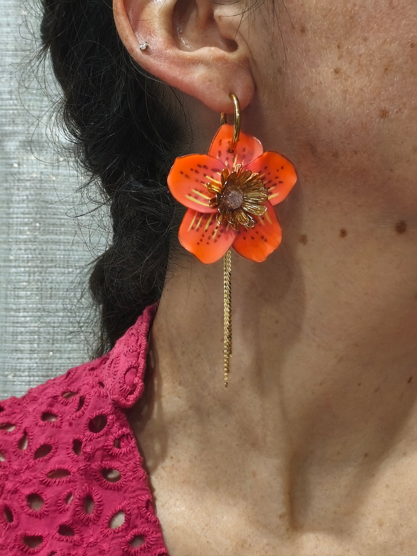 Boucles d'oreilles créole Nora
