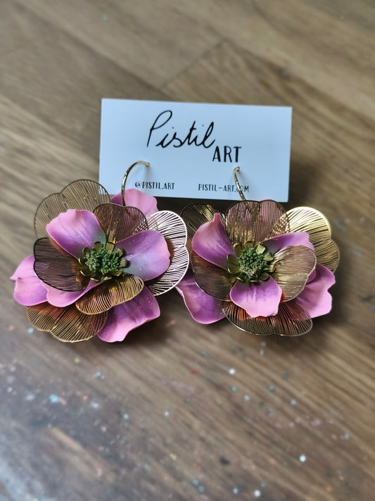 Boucles d'oreilles Colette