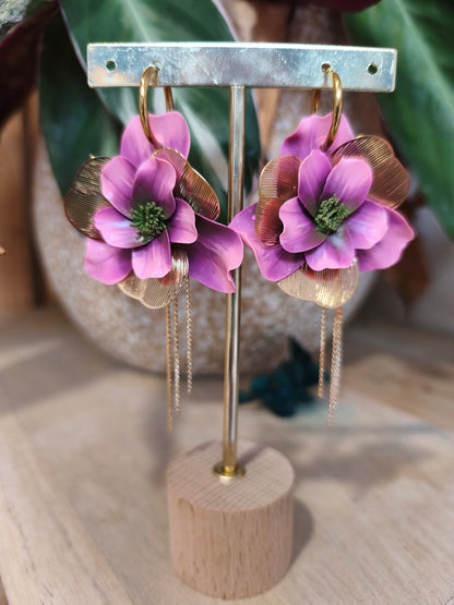 Boucles d'oreilles Cerise