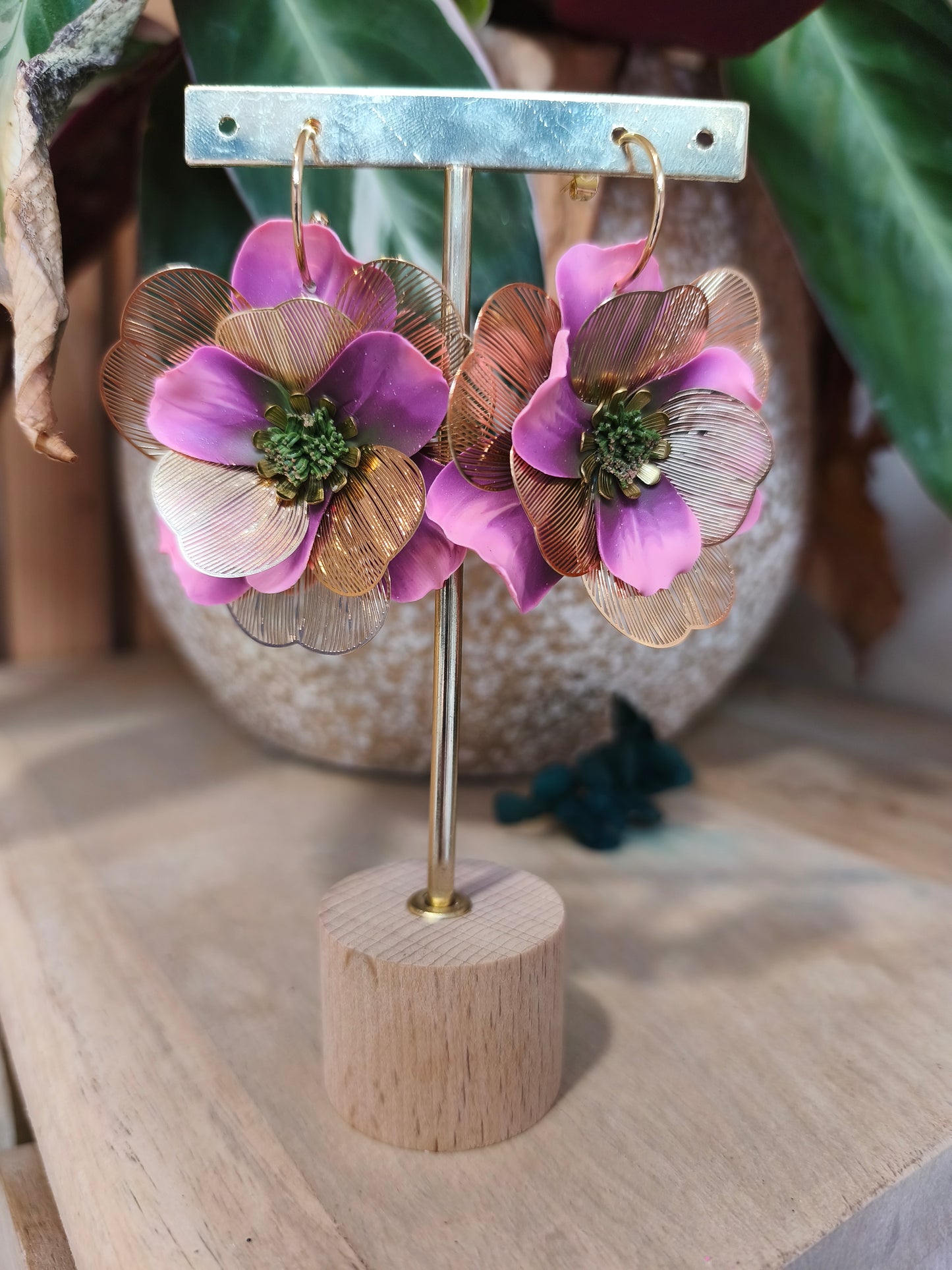 Boucles d'oreilles Colette