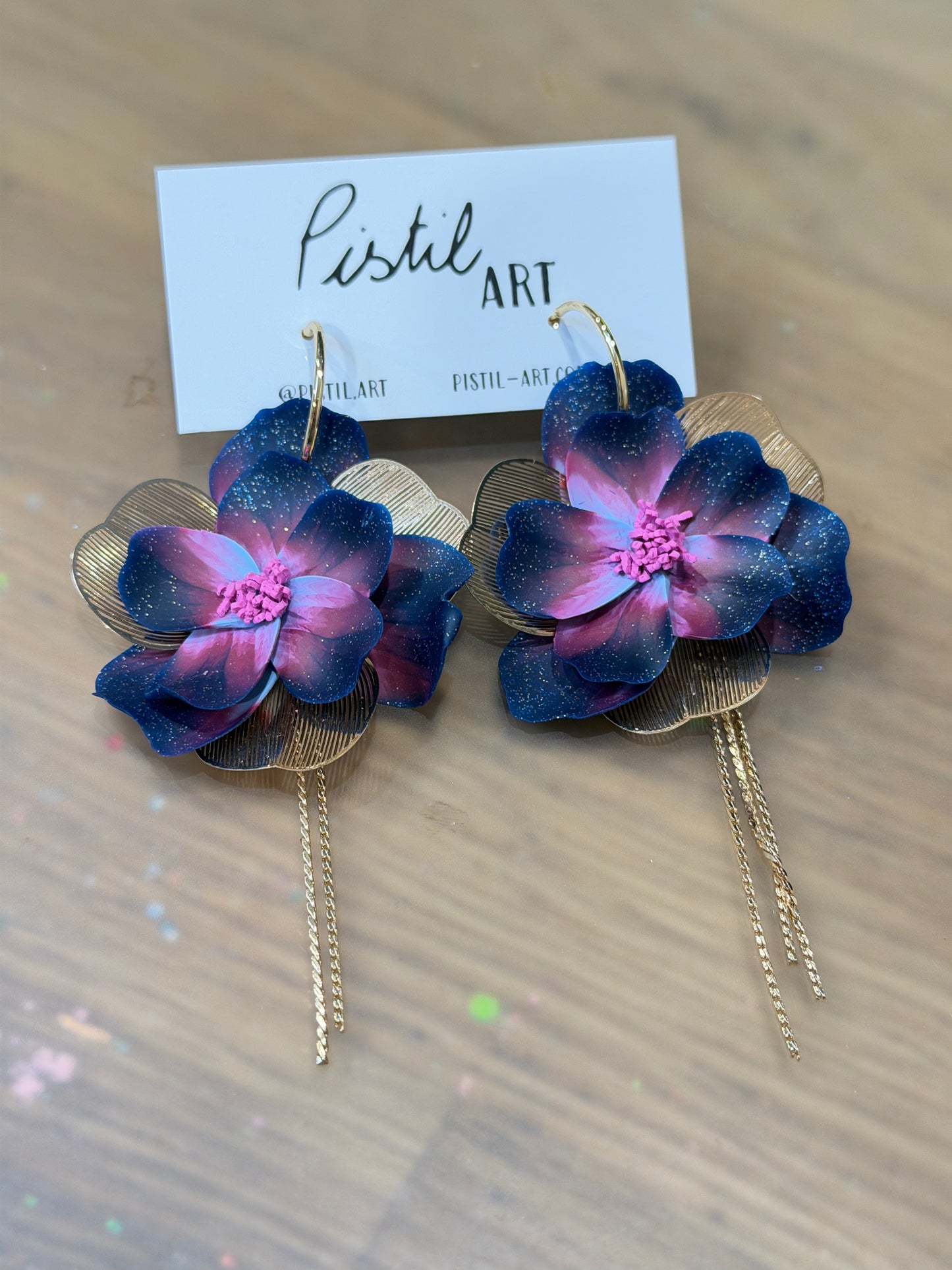Boucles d'oreilles Cerise