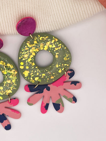 Désir Secret - Élégance florale et éclat pailleté